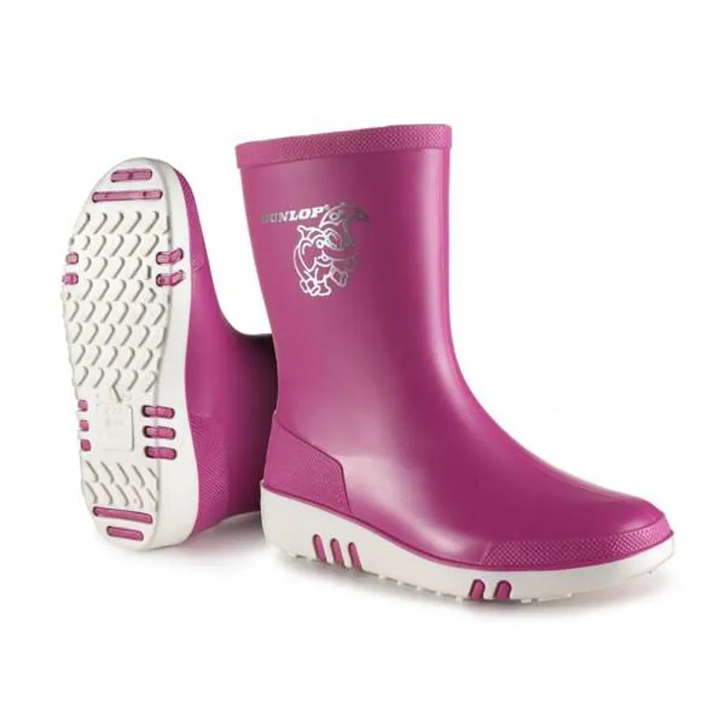 Dunlop Mini Child Pink/White